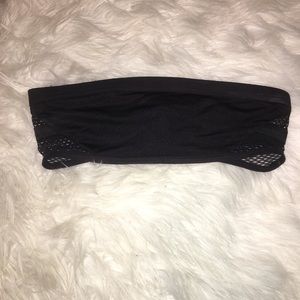 Black Bandeau bikini top